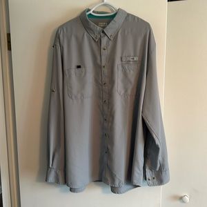Field and Stream fishing shirt 2xl xxl. NWOT gray